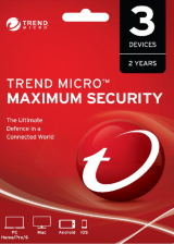 Trend Micro Maximum Security 3 PC 2 Years Key Global