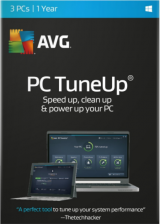 Official AVG TuneUp 2017 3 PC 1 YEAR Global