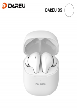 Official Dareu D5 ANC Wireless BT 5.0 IPX4 Waterproof Super Light Long Battery Life Earphone