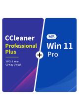 kopkeys, CCleaner Professional Plus 3 PCs 1 Year CD Key Global+MS Win 11 Pro  Pack