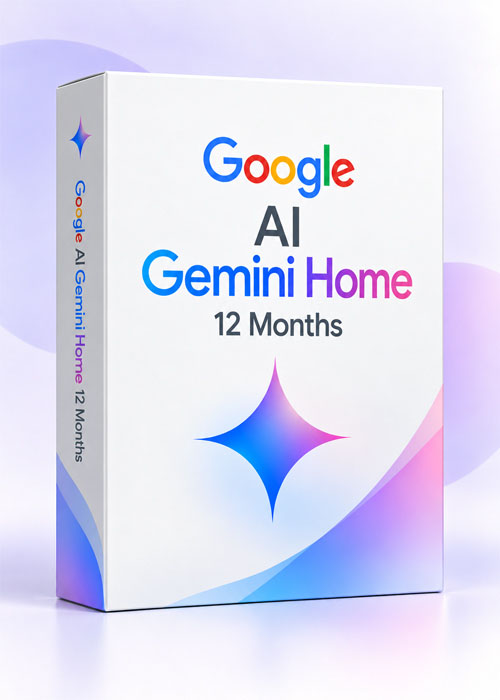 kopkeys, Google AI Gemini Home 12 Months (Family Share)