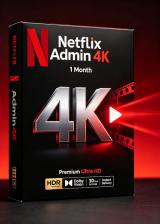 kopkeys, Netflix Admin 4K 1Month