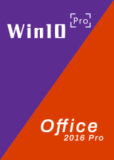 Official Win10 PRO + Office2016 Professional Plus Keys Pack