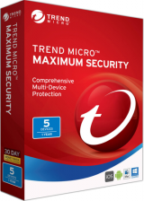 Official Trend Micro Maximum Security 5 PC 1 Year Key Global