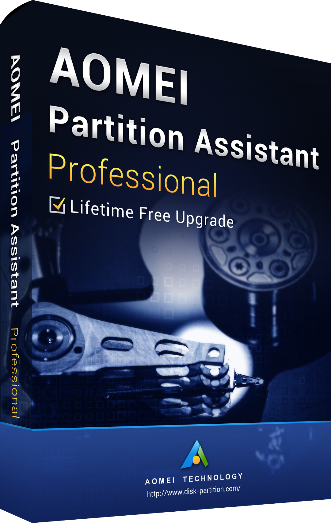AOMEI Partition Assistant Professional + Free Lifetime Upgrades Key Global